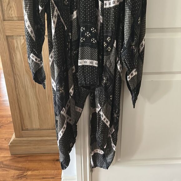 Free people Free People Twilight & Ivory Festival Scarf Print Duster - Picture 5 of 13